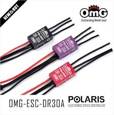 OMG POLARIS DR-30A Sensored Brushless ESC with Build-in (Black)