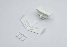 Reflex Racing FX28-012-WT FX28 Wing and Post Set - White