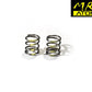 MRT FRONT SPRING SETS, White, yellow, purple & Black