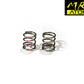 MRT FRONT SPRING SETS, White, yellow, purple & Black