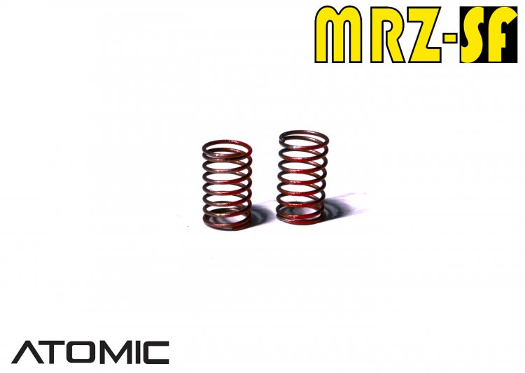 Atomic Racing MRZSF-02S Side Springs Set (SOFT Red – Silver Horse RC