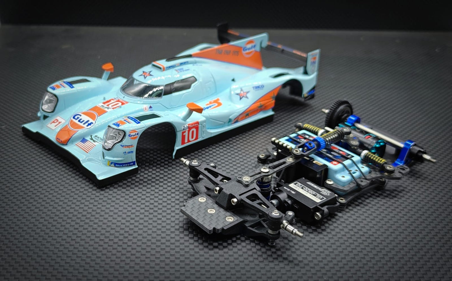 GL 1/28 LMP2 Chassis -- GL-LMP2-001-CBSET