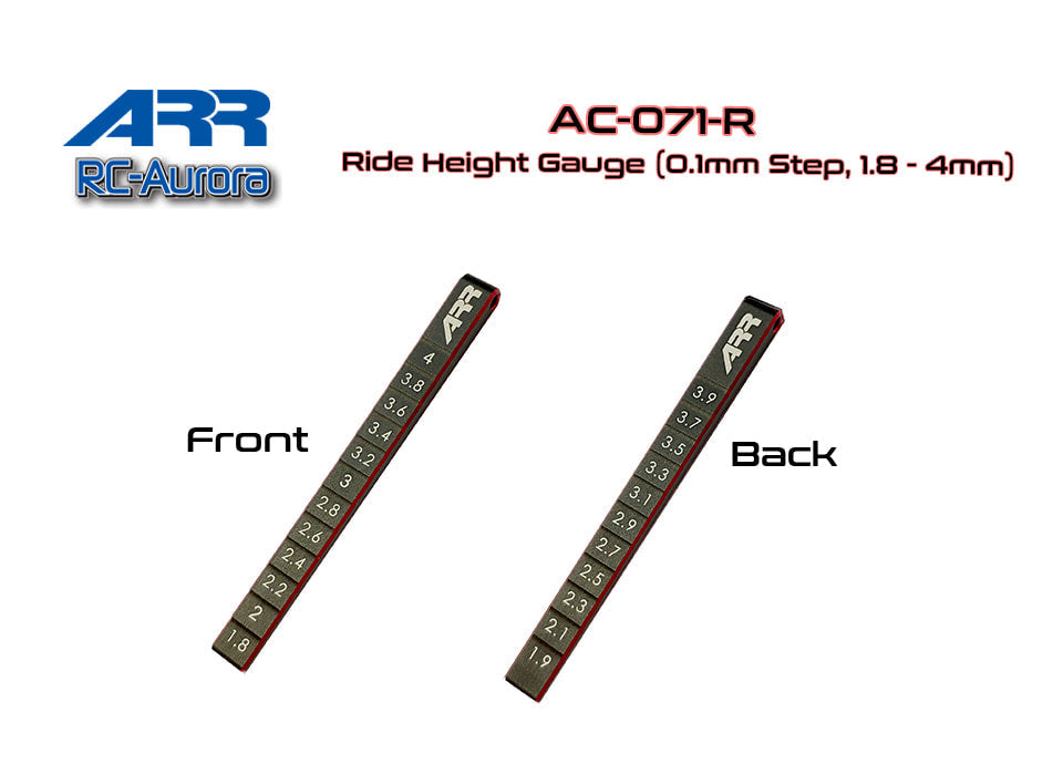 Ride Height Gauge (0.1mm Step, 1.8 - 4mm)