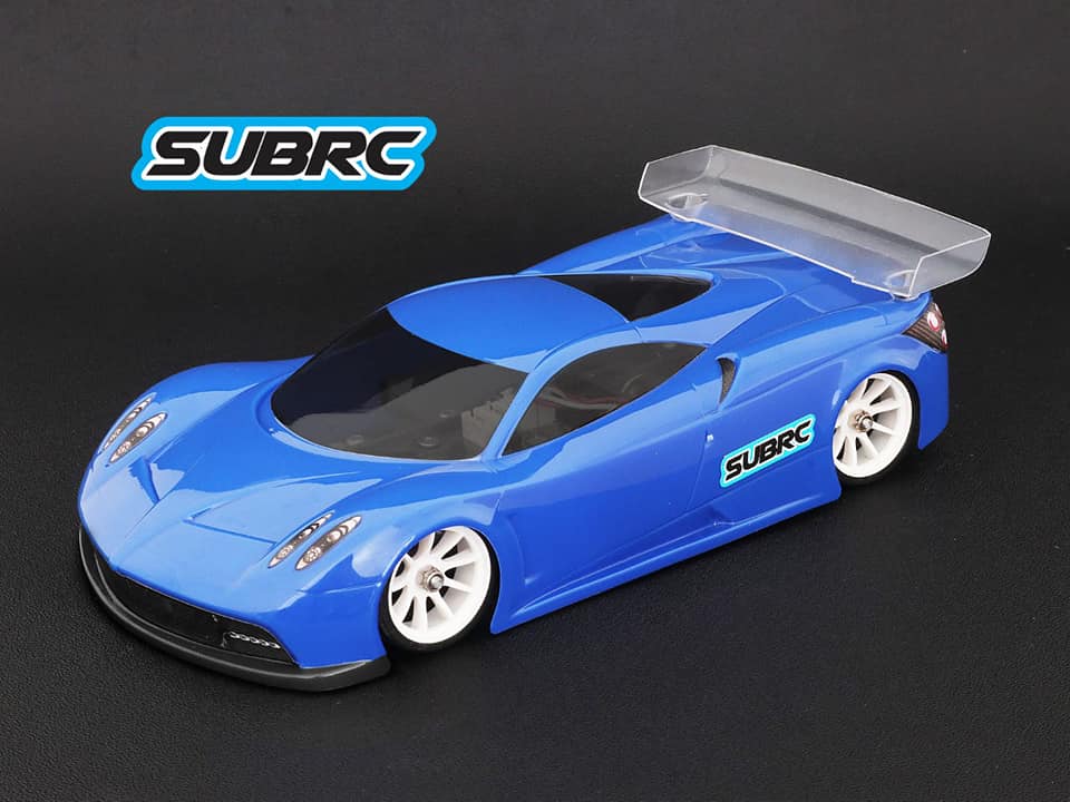 SUBRC - 1/28 LEXAN TOURING BODYSHELL HYR (98MM)