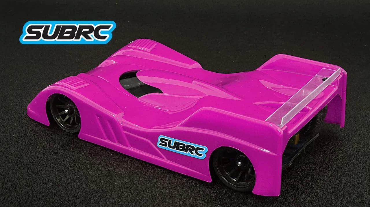 SUBRC - 1/28 SBR LEXAN PAN CAR BODYSHELL 0.7MM