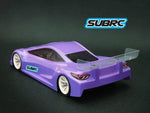 SUBRC - 1/28 LEXAN TOURING BODYSHELL JX 0.7MM (98MM)