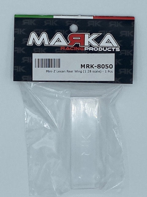 Marka - Mini- Z Lexan Rear Wing (1:28 scale) - V2 - 1Pcs