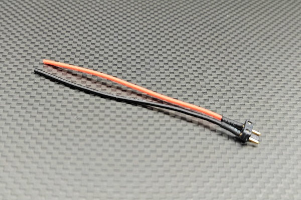 GL RACING - Male plug with cable (70mm)