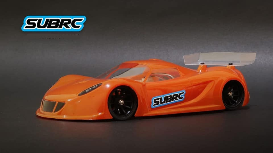 SUBRC - 1/28 LEXAN TOURING BODY PHENOM GT (98MM)