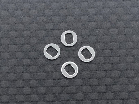 ARR AWD Stainless Steel Rim Offset Alignment Shim (0.5mm x4Pcs)