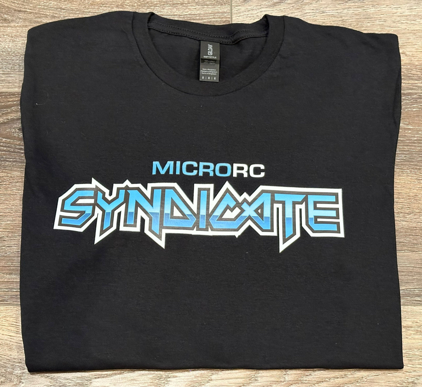 MICRO RC SYNDICATE/MRCS BLACK T-SHIRT