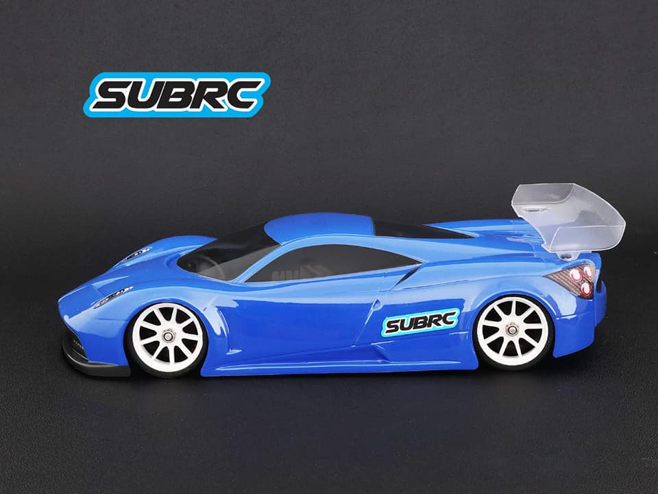 SUBRC - 1/28 LEXAN TOURING BODYSHELL HYR (98MM)