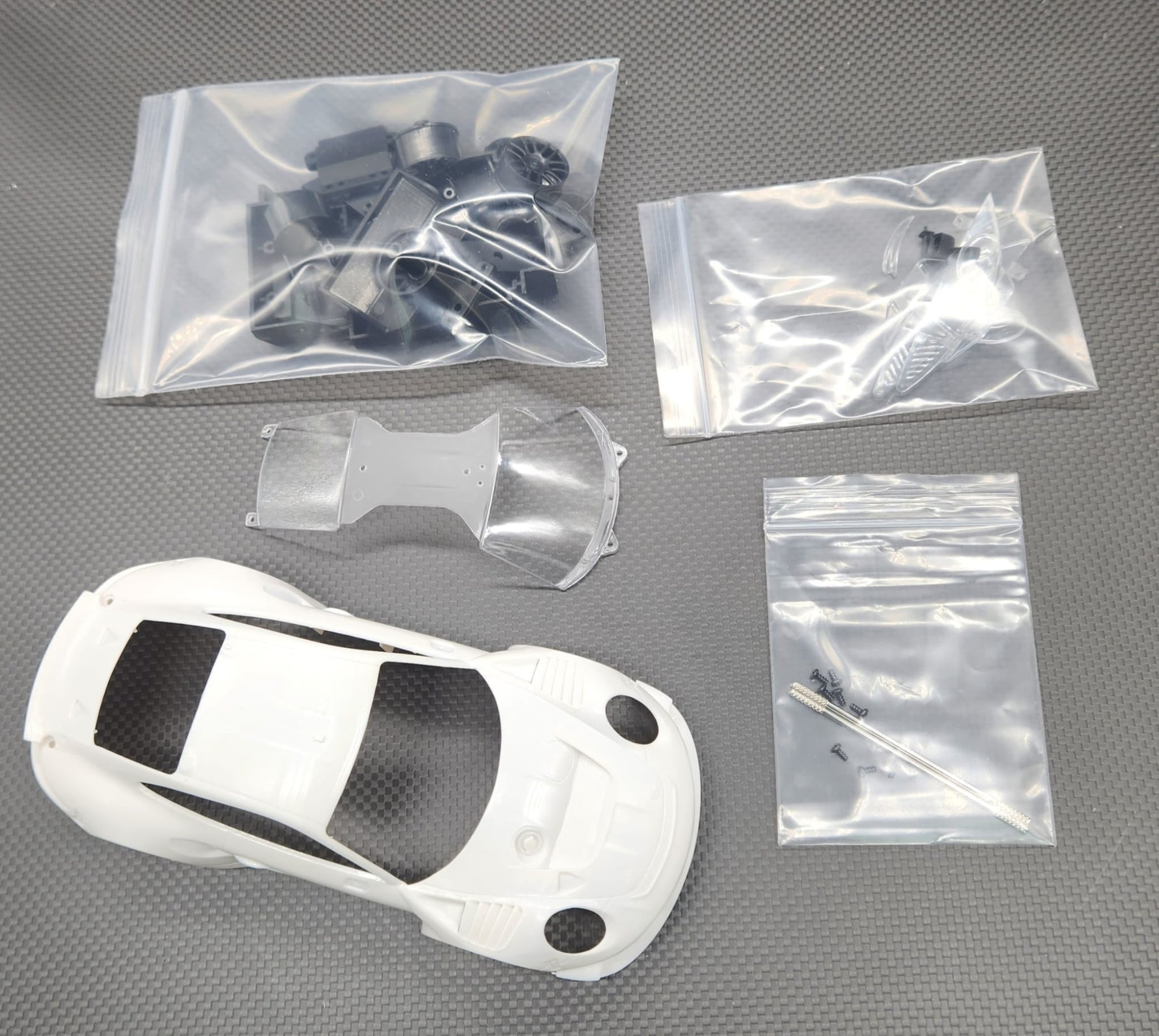 GL Racing 911-GT3 White Kit Set *Wheel Base 98mm*