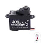 AGFRC - A06CLS V2 SERVO (20T Spline, JST 1.5 Plug) - Black