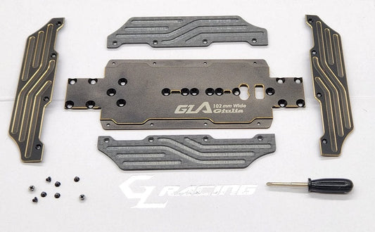 Giulia Hybrid chassis set (102 mm)