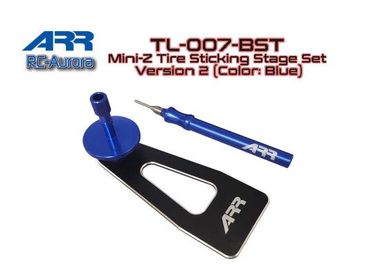 ARR - Mini-Z Tire Sticking Stage Set Version 2 (Color: Blue)