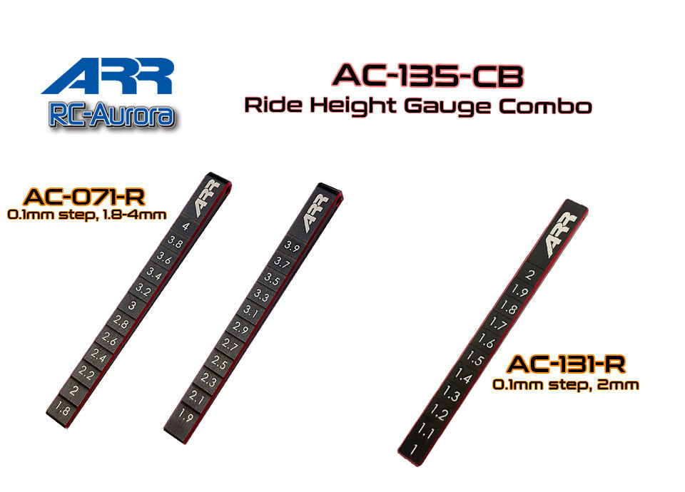 ARR Ride Height Gauge Combo Set