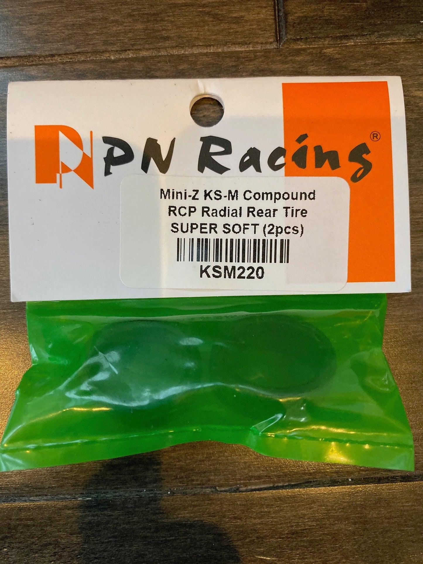 PN Racing Mini-Z KS-M Compound RCP Radial Rear Tire SUPER SOFT (2pcs)