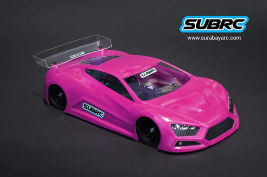 SUBRC - 1/28 LEXAN TOURING BODY ZENVO ST1 (98MM)