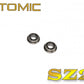 SZ2-14 BEARINGS, flanged 3x6 (2 pcs)