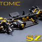 SZ2-KIT CHASSIS, Shaft drive AWD Competition Race Chassis (No Electronics)