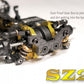 SZ2-KIT CHASSIS, Shaft drive AWD Competition Race Chassis (No Electronics)