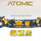 SZ2-KIT CHASSIS, Shaft drive AWD Competition Race Chassis (No Electronics)