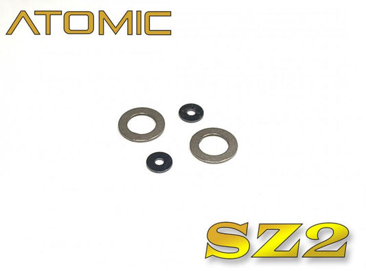 Atomic Racing SZ2-UP08P3 DIFFERENTIAL PRESSURE PLATES, for aluminum ball DIFF (SZ2-UP08)