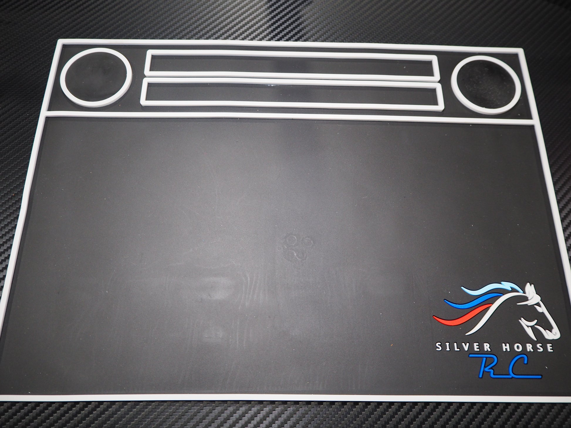 SWORKz 950010bl Pro Racer Pit Mat Large (Black)-SW950010BL