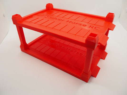 Mini-Z Pit Stacker - Double Stack - Red